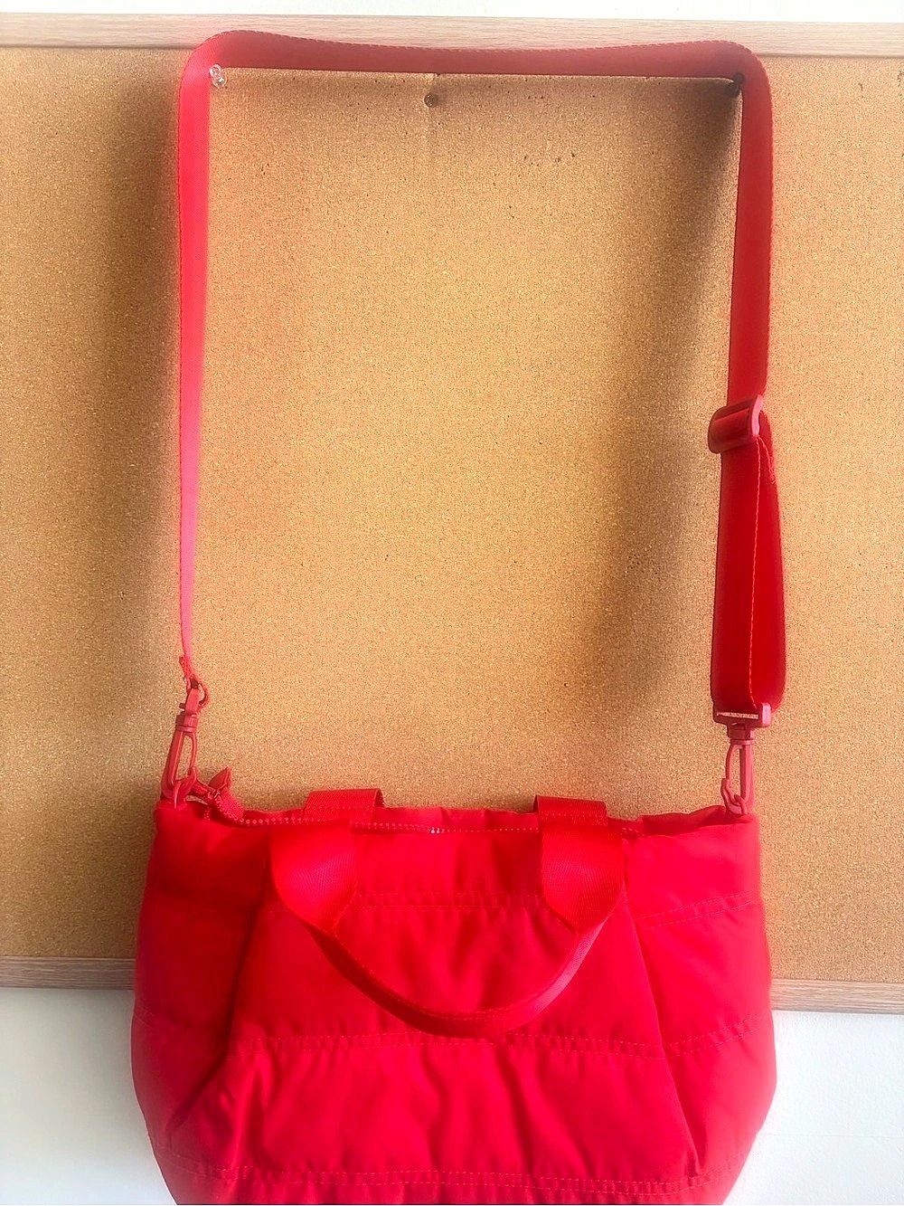 Red Crossbody Bag Like New